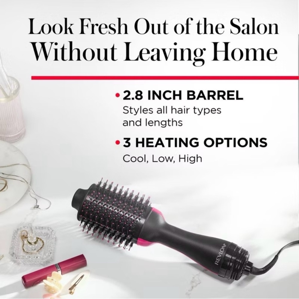 NEW! REVLON One-Step Volumizer Hair Dryer and Hot Air Brush - Picture 4 of 9